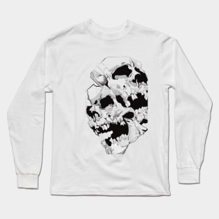 skeleton Long Sleeve T-Shirt